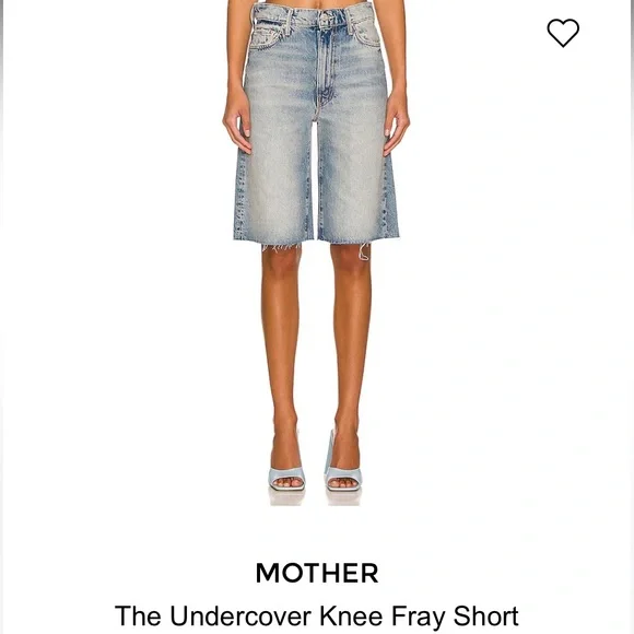 Mother undercover knee fray short the other side wash 23 - Picture 8 of 8